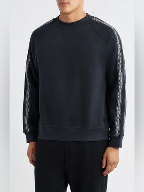 UGG Tasman Crewneck Sweatshirt Black Men's - NWT Size L